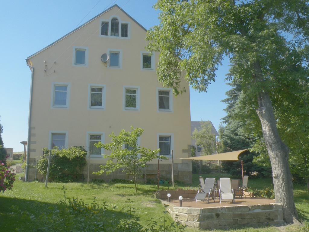 Am Lindenbaum Panzió Sebnitz Kültér fotó